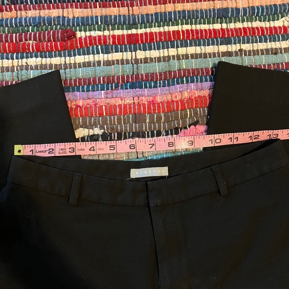 Old Navy Black Stretch Slacks 4 Short - Picture 3 of 7